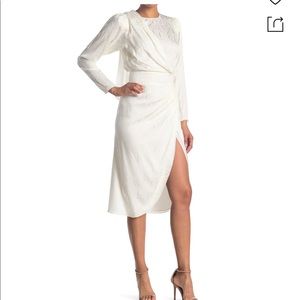 Ronny Kobo – Jade Draped Wrap Skirt Dress NWT